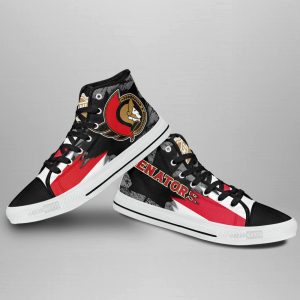 Ottawa Senators High Top Shoes Custom Canadian Maple Sneakers