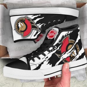 Ottawa Senators Shoes Custom High Top Sneakers For Fans