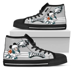 Philadelphia Eagles High Top Shoes Custom PT19