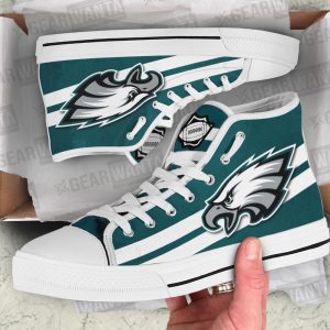 Philadelphia Eagles Shoes Custom High Top Sneakers