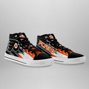 Philadelphia Flyers High Top Shoes Custom American Flag Sneakers