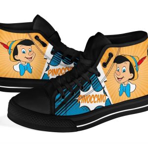 Pinocchio High Top Shoes Custom Idea