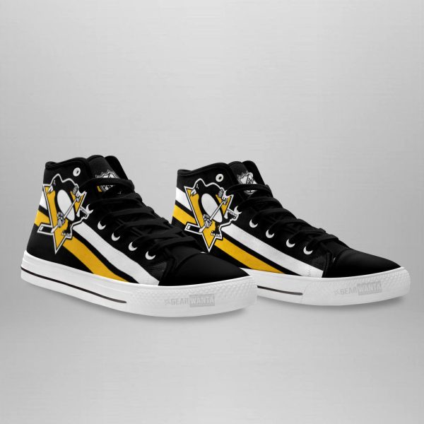 Pittsburgh Penguins Custom Sneakers For Fans