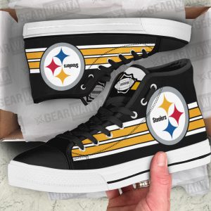 Pittsburgh Steelers Shoes Custom High Top Sneakers