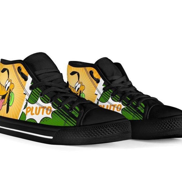 Pluto High Top Shoes Fan