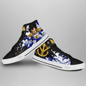 Prince Vegeta High Top Shoes Custom Manga Anime Dragon Ball Sneakers