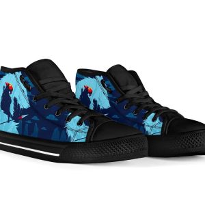 Princess Mononoke High Top Shoes Anime Custom Pt20