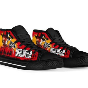 Red Dead Redemption Ii Sneakers Custom High Top Shoes For Fans