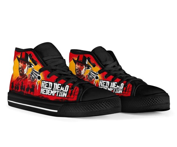 Red Dead Redemption Ii Sneakers Custom High Top Shoes For Fans