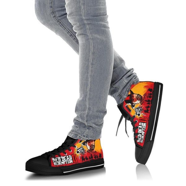 Red Dead Redemption Ii Sneakers Custom High Top Shoes For Fans