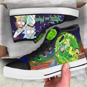 Rick and Morty High Top Shoes Custom Sneakers For Fans