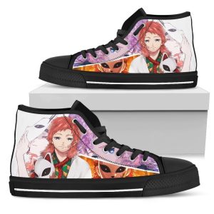Sabito Sneakers Demon Slayer High Top Shoes Anime Custom MN19