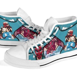 Sakonji Sneakers Demon Slayer High Top Shoes Anime Fan Mn19