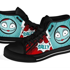 Sally Sneakers The Nightmare Before High Top Shoes Fan