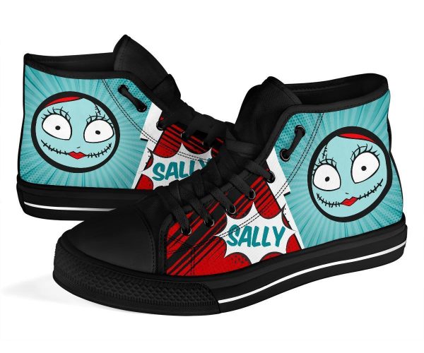 Sally Sneakers The Nightmare Before High Top Shoes Fan