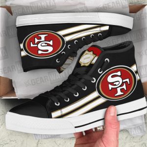 San Francisco 49ers Shoes Custom High Top Sneakers
