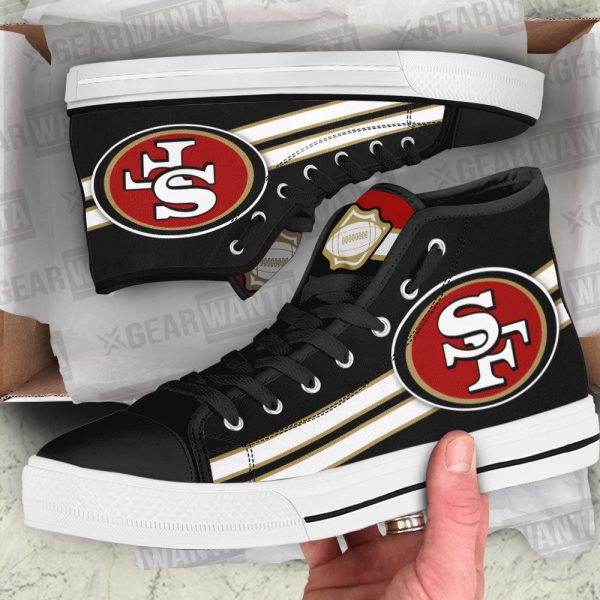 San Francisco 49Ers Shoes Custom High Top Sneakers