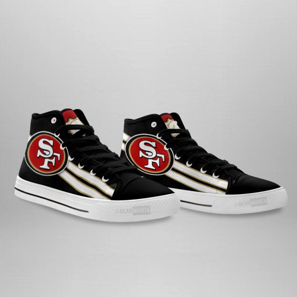 San Francisco 49Ers Shoes Custom High Top Sneakers