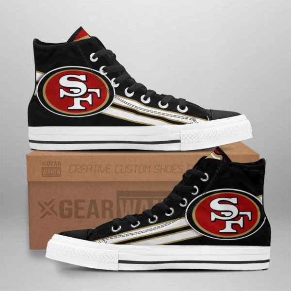 San Francisco 49Ers Shoes Custom High Top Sneakers