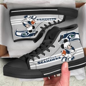 Seattle Seahawks High Top Shoes Custom PT19