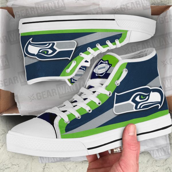 Seattle Seahawks Shoes Custom High Top Sneakers