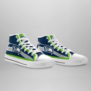 Seattle Seahawks Shoes Custom High Top Sneakers