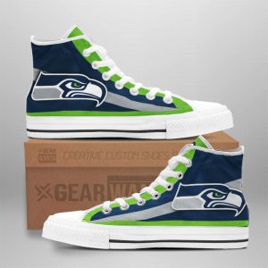 Seattle Seahawks Shoes Custom High Top Sneakers