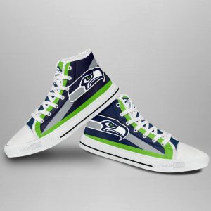 Seattle Seahawks Shoes Custom High Top Sneakers