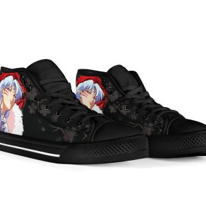Sesshomaru Inuyasha Sneakers Anime High Top Shoes Custom PT20