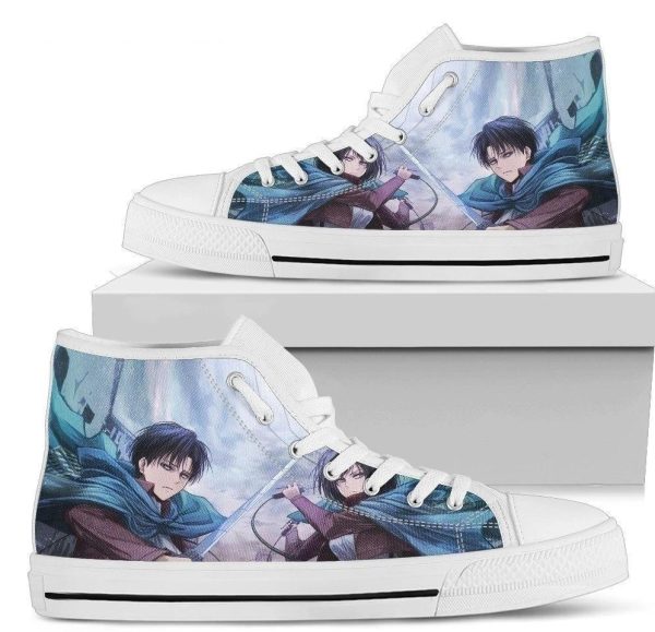 Shingeki No Kyoji Levi Ackermans Attack On Titan Sneakers Nh09