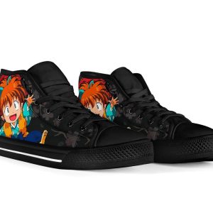 Shippo Inuyasha Sneakers Anime High Top Shoes Custom PT20
