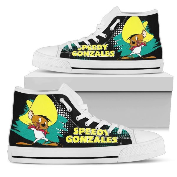 Speedy Gonzales High Top Shoes Looney Tunes Fan
