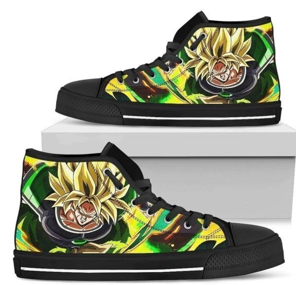 Super Broly Sneakers Custom Dragon Ball High Top Shoes