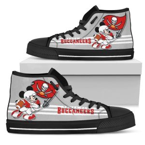 Tampa Bay Buccaneers High Top Shoes Custom PT19