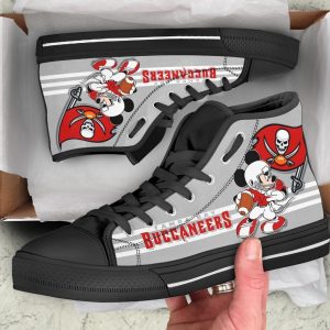 Tampa Bay Buccaneers High Top Shoes Custom PT19