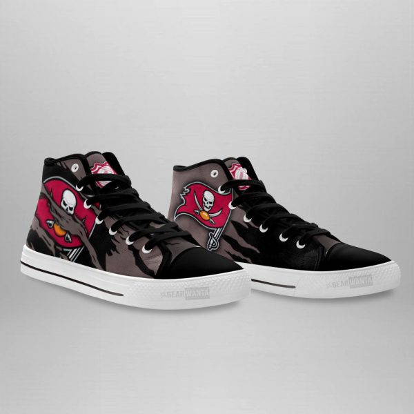 Tampa Bay Buccaneers Shoes Custom High Top Sneakers For Fans