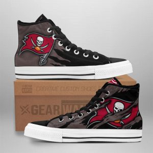 Tampa Bay Buccaneers Shoes Custom High Top Sneakers For Fans