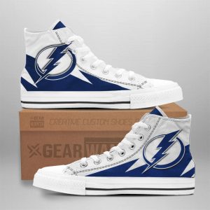 Tampa Bay Lightning Custom Sneakers For Fans