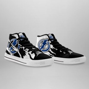 Tampa Bay Lightning Shoes Custom High Top Sneakers For Fans