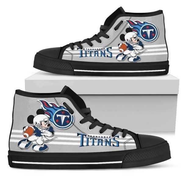 Tennessee Titans High Top Shoes Custom Pt19