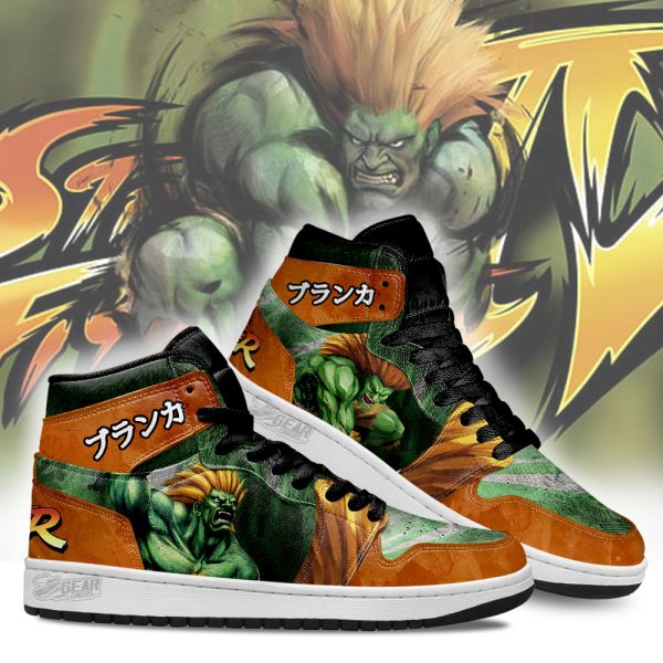 blanka gameboy j1 shoes custom for fans sneakers tt26mmu9o Gearsnkrs