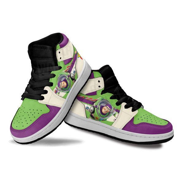 buzz lightyear the toy story kid sneakers custom for kidsdlocy Gearsnkrs