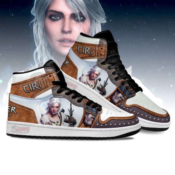ciri the witcher j1 shoes custom for fans sneakers mn14gqwdb Gearsnkrs