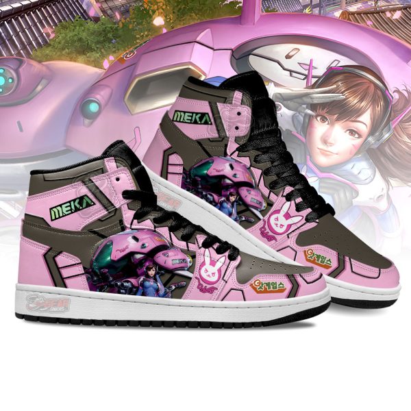dva overwatch j1 shoes custom for fans sneakers mn045tsca Gearsnkrs