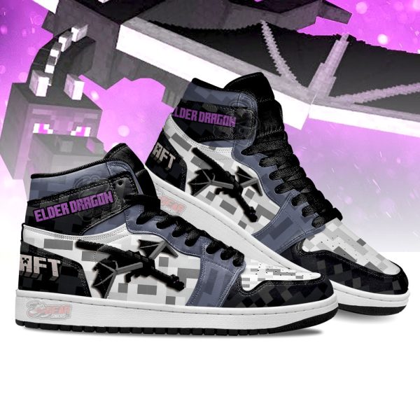 elder dragon minecraft j1 shoes custom for fans sneakers mn13ddt7i Gearsnkrs