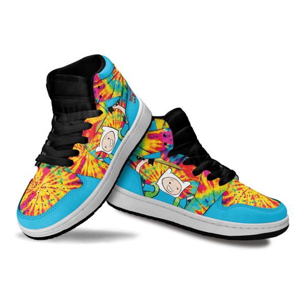 finn adventure time kid sneakers custom for kids0pl0j Gearsnkrs