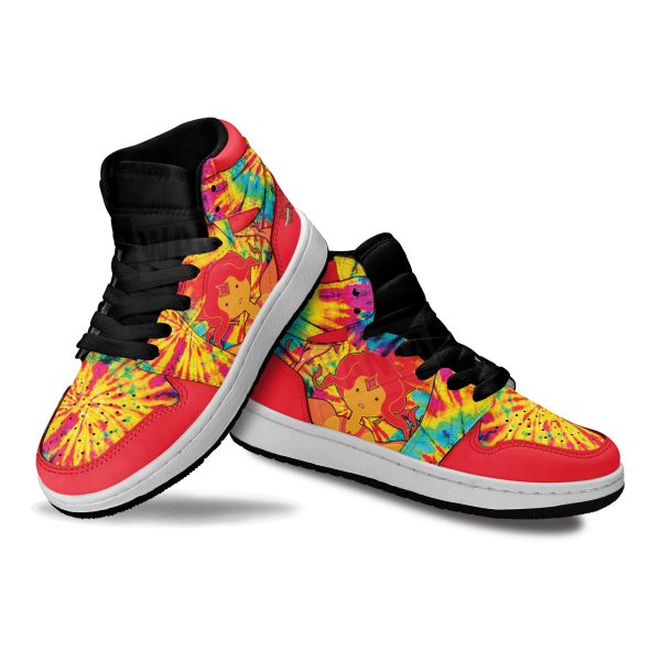 fire princess adventure time kid sneakers custom for kidslm9qz Gearsnkrs