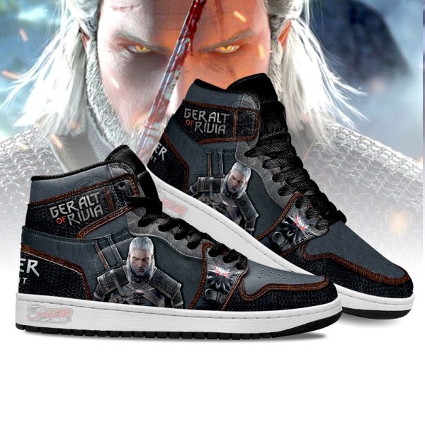 geralt of rivia the witcher j1 shoes custom for fans sneakers mn14p1hov Gearsnkrs