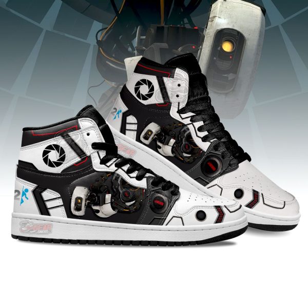 glados portal j1 shoes custom for fans sneakers mn14r9bzz Gearsnkrs