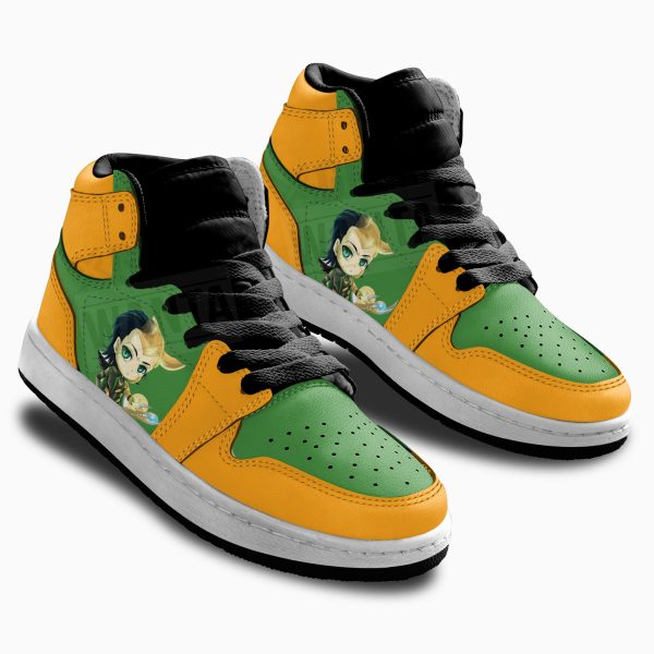 loki superhero kid sneakers custom for Gearsnkrs